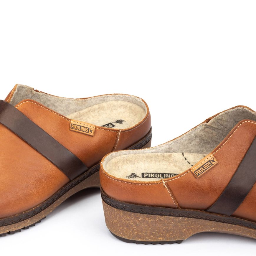 Women's Pikolinos GRANADA Clogs Brown | NZ W521A83